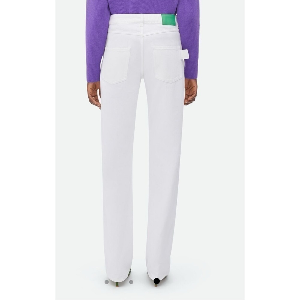 Bottega Veneta White Boyfriend Fit Denim - Picture 2 of 2